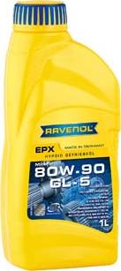 Ravenol 1223205-001-01-999 - OLEJ RAVENOL 80W90 EPX 1L GL5 - MINERALNY