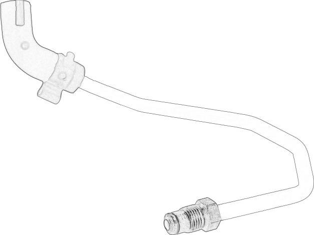 RENAULT 223214784R - Wąż ciśnieniowy filtra cząstek stałych