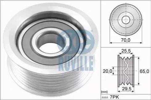 SKF VKM 63028 - ROLKA PASKA WIELOROWK. HONDA ACCORD 08-