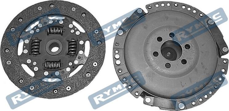 Rymec JT9797 - SPRZĘGŁO VW GOLF I-II-III 1.6 TD-1.8-1.9 TD 83-99