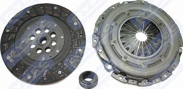 Rymec JT1494 - SPRZĘGŁO KPL. PEUGEOT 206-207-307-407 1.6 HDI 04-