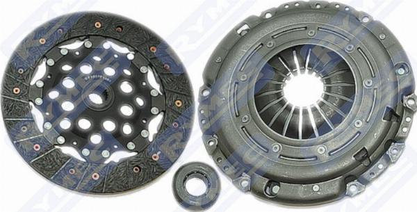 Rymec JT1605 - SPRZĘGŁO KPL. PEUGEOT 307-407-607-807 2.0HDI 04-