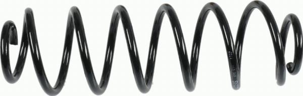 SACHS 996 514 - SPRĘŻYNA ZAW. VW T. GOLF IV 10-97- 3 DRZWI PATRZ KATALOG WYS 348MM