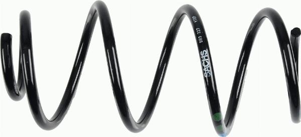 SACHS 993 227 — Sprężyna zawieszenia