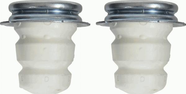 SACHS 900 310 - ZESTAW MONTAŻOWY AMORTYZATORA VW T. CADDY 04- Z BLACHĄ 2 SZT