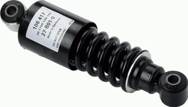 SACHS 106 417 - Amortyzator kabiny