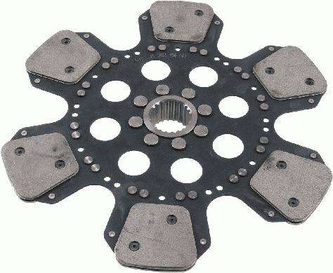 SACHS 1 864 456 001 - Tarcza sprzęgła