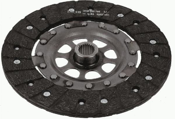 SACHS 1 864 528 441 - TARCZA SPRZ. VW PASSAT 2.3-2.8 96-05
