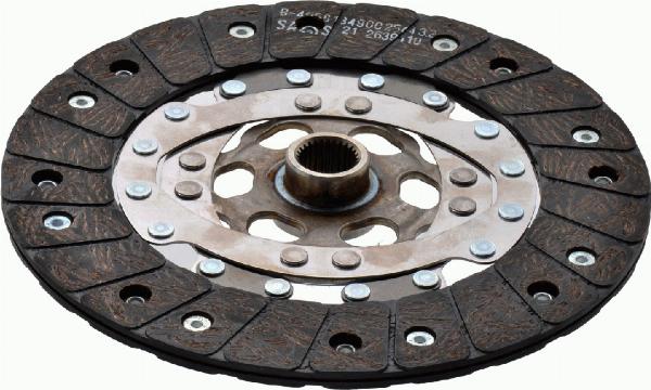 SACHS 1 864 527 337 - Tarcza sprzęgła