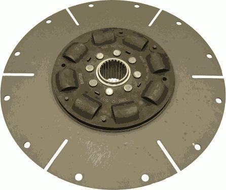 SACHS 1 866 140 101 - Tłumik drgań, sprzęgło
