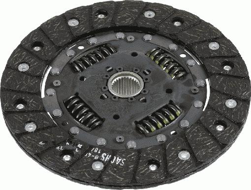 SACHS 1 862 517 031 - TARCZA SPRZ. VW GOLF-BORA-POLO 1.4 16V-1.9 SDI 98-06