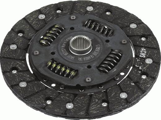 SACHS 1 862 517 031 - TARCZA SPRZ. VW GOLF-BORA-POLO 1.4 16V-1.9 SDI 98-06