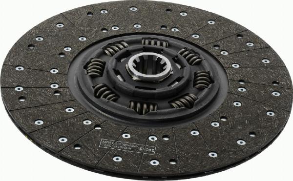 SACHS 1 862 530 231 - Tarcza sprzęgła