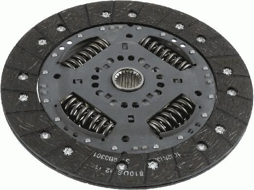 SACHS 1878 600 658 - Tarcza sprzęgła