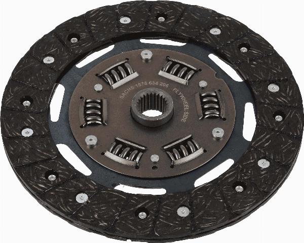 SACHS 1878 634 206 — Tarcza sprzęgła