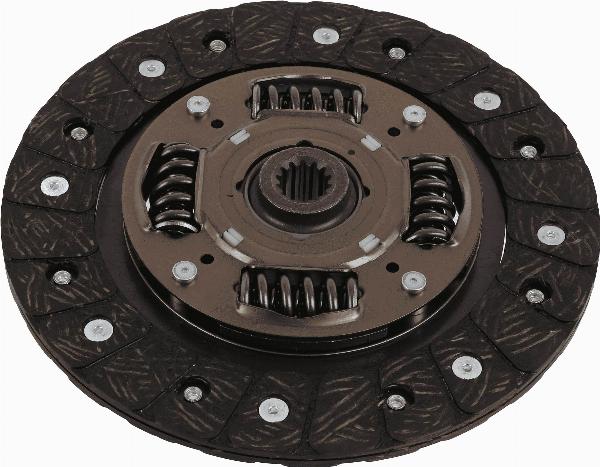SACHS 1878 634 271 - TARCZA SPRZ. OPEL ASTRA-CORSA-MERIVA-VECTRA-ZAFIRA 1.4-1.8 00-17