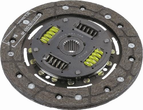 SACHS 1 878 001 189 - SPRZEGLO TARCZA VITARA 1.6 88-95 -200-