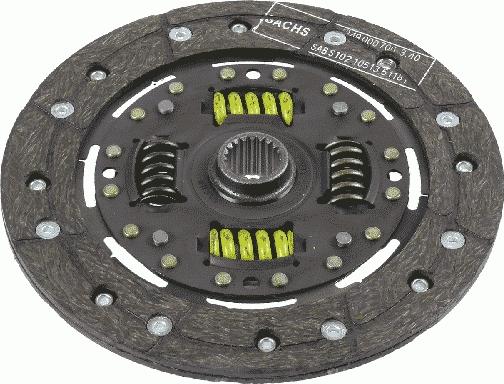 SACHS 1 878 001 189 - SPRZEGLO TARCZA VITARA 1.6 88-95 -200-