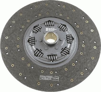 SACHS 1878 001 215 — Tarcza sprzęgła