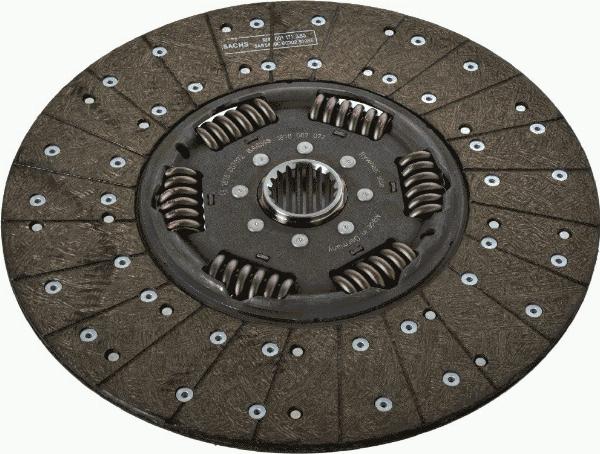 SACHS 1878 007 072 - Tarcza sprzęgła