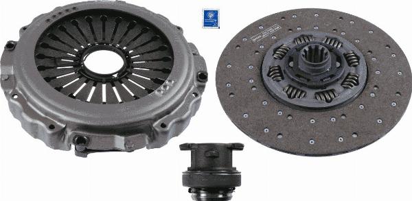 SACHS 3 400 084 031 — Zestaw sprzęgieł