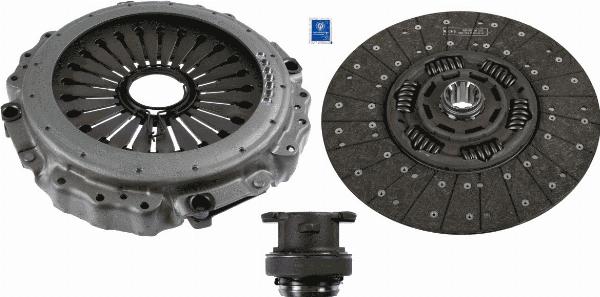 SACHS 3 400 117 801 — Zestaw sprzęgieł