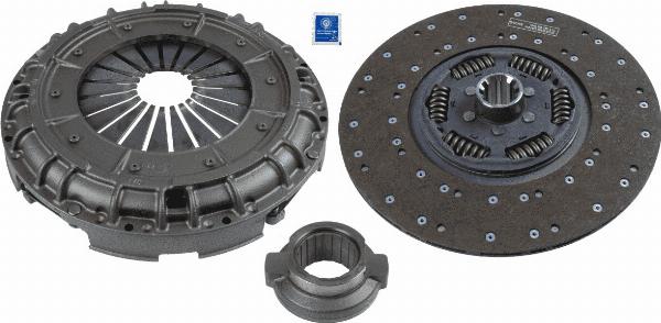 SACHS 3 400 121 101 — Zestaw sprzęgieł