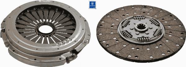 SACHS 3400 121 801 — Zestaw sprzęgieł