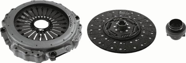 SACHS 3 400 122 101 — Zestaw sprzęgieł
