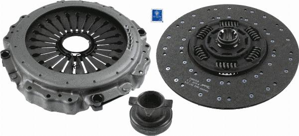 SACHS 3 400 122 301 — Zestaw sprzęgieł