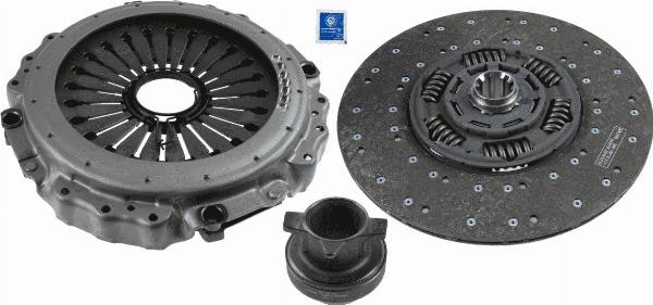 SACHS 3 400 122 201 — Zestaw sprzęgieł