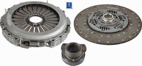 SACHS 3400 700 491 — Zestaw sprzęgieł