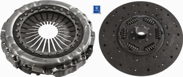 SACHS 3400 700 518 — Zestaw sprzęgieł