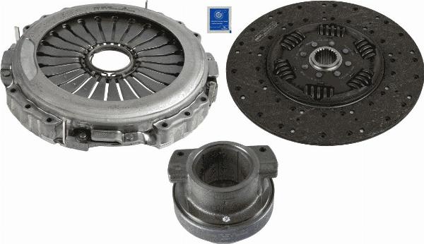 SACHS 3400 700 663 — Zestaw sprzęgieł