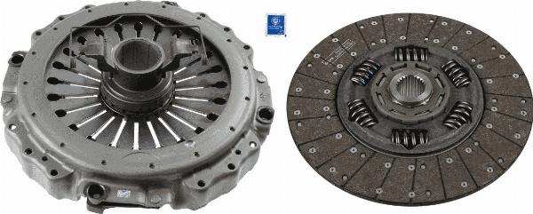 SACHS 3400 700 600 — Zestaw sprzęgieł