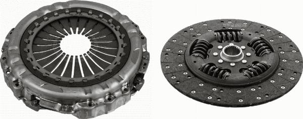 SACHS 3400 700 601 — Zestaw sprzęgieł