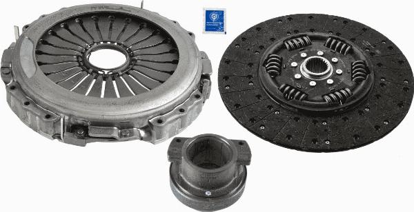 SACHS 3400 700 610 — Zestaw sprzęgieł