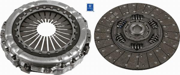 SACHS 3400 700 618 — Zestaw sprzęgieł