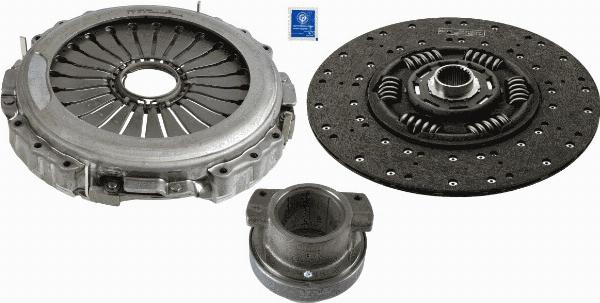 SACHS 3400 700 612 — Zestaw sprzęgieł