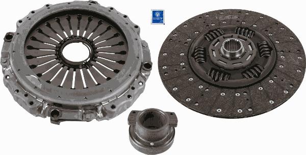 SACHS 3400 700 684 — Zestaw sprzęgieł