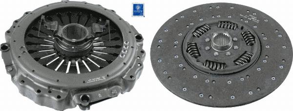 SACHS 3 400 700 342 — Zestaw sprzęgieł