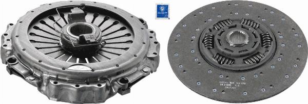 SACHS 3 400 700 350 — Zestaw sprzęgieł