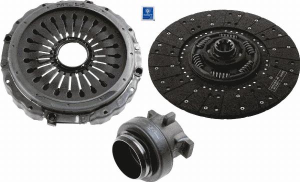 SACHS 3400 700 364 — Zestaw sprzęgieł