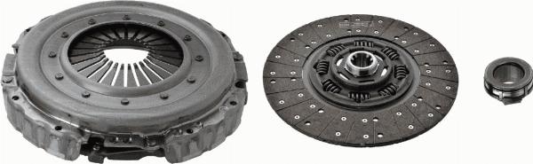 SACHS 3 400 700 316 — Zestaw sprzęgieł