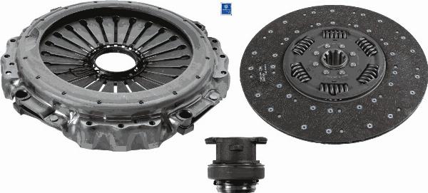 SACHS 3400 700 378 — Zestaw sprzęgieł