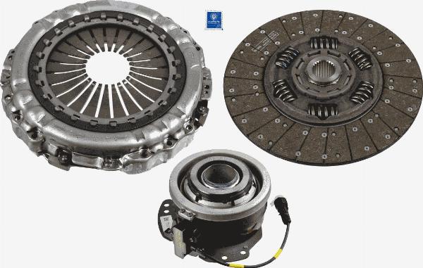 SACHS 3400 710 066 — Zestaw sprzęgieł