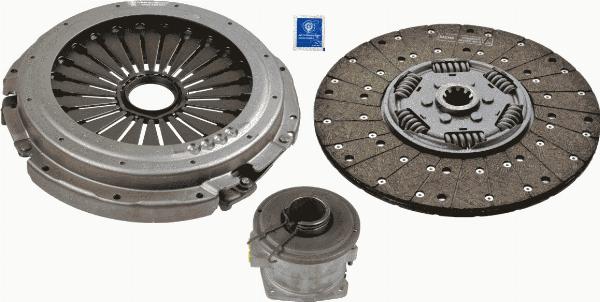 SACHS 3 400 710 001 — Zestaw sprzęgieł