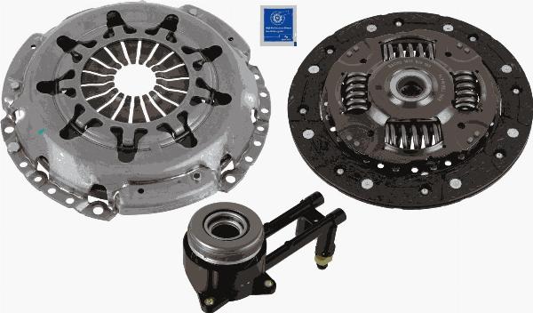SACHS 3000 990 493 — Zestaw sprzęgieł