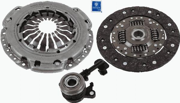 SACHS 3000 990 590 — Zestaw sprzęgieł