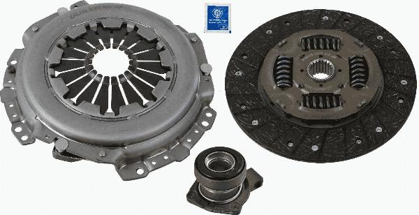 SACHS 3000 990 501 — Zestaw sprzęgieł